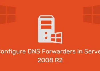 A DNS -továbbítók konfigurálása a 2008 R2 szerveren