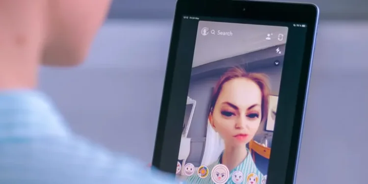 Hur man gör läskigt ansikte på Snapchat