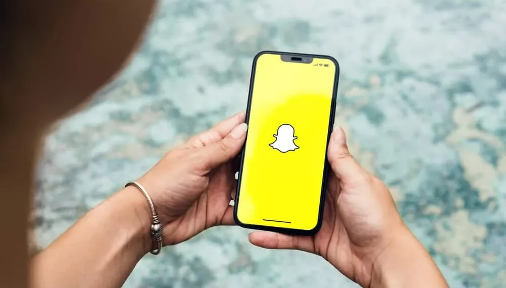 Jak otočit text v Snapchat