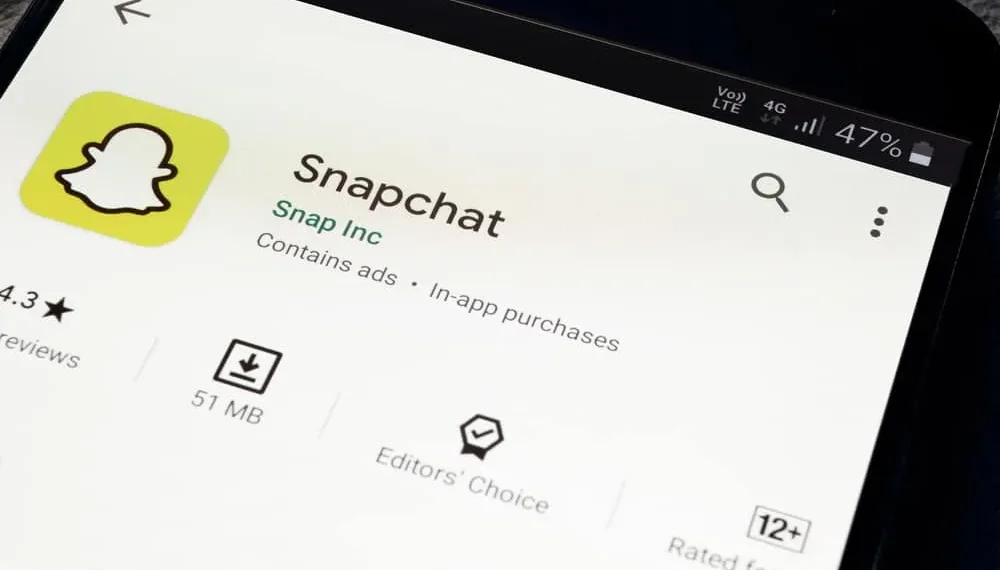Snapchatの更新を元に戻す方法