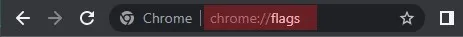 Zászlók URL -je a Google Chrome -ban
